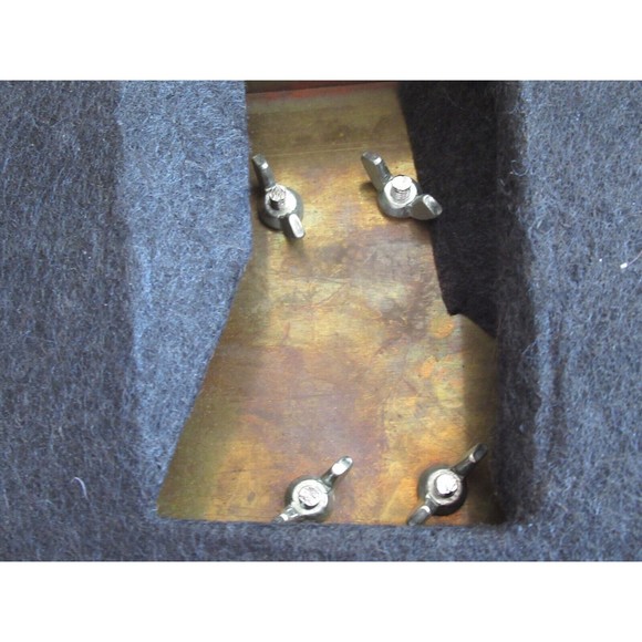 Vintage Smith Metal Arts Desk Set Pen Card Notes Holder Calendar Organizer - Picture 15 of 16